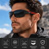 COL 156 Yeni Premium Spor Seri Polarize Erkek Güneş Gözlüğü-Polarize-UV400-Anti Refle 3lü Koruma 62*15*140 Ekartman