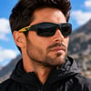 COL 156 Yeni Premium Spor Seri Polarize Erkek Güneş Gözlüğü-Polarize-UV400-Anti Refle 3lü Koruma 62*15*140 Ekartman