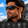 COL 156 Yeni Premium Spor Seri Polarize Erkek Güneş Gözlüğü-Polarize-UV400-Anti Refle 3lü Koruma 62*15*140 Ekartman