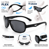 E1107 ULTRA FLEX KIRILMAZ ÇERÇEVE UV400 KORUMALI POLARİZE ERKEK GÜNEŞ GÖZLÜĞÜ