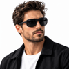 E1107 ULTRA FLEX KIRILMAZ ÇERÇEVE UV400 KORUMALI POLARİZE ERKEK GÜNEŞ GÖZLÜĞÜ