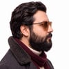 E1116 PREMİUM TİTANYUM SAP UV400 KORUMALI POLARİZE ERKEK GÜNEŞ GÖZLÜĞÜ