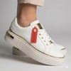 Kuum London Sneakers Beyaz Kadın Ayakkabı Şık Estetik Premium Ürün