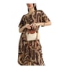 MARİ SMALL SHOPPER ÇANTA ACI KAHVE