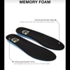 Memory Foam Nefes Alabilir Ayakkabı Tabanlığı Viscolu Ortopedik Yastıklı Unisex 3 cm Boy Uzatan Tabanlık Geliştirilmiş
