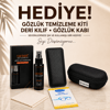 PO352 POLARİZE GÜNEŞ ANTİFAR 2 KLİPSLİ+ YEŞİL ANTİ REFLELİ MAVİ IŞIK KORUMALI ULTRA PREMİUM ERKEK GÖZLÜK 50 EKARTMAN