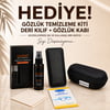 PO352 POLARİZE GÜNEŞ ANTİFAR 2 KLİPSLİ+ YEŞİL ANTİ REFLELİ MAVİ IŞIK KORUMALI ULTRA PREMİUM ERKEK GÖZLÜK 50 EKARTMAN