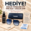 Rapsodi R503 C4 Magnum Seri Ultra Premium Erkek Güneş Gözlüğü- %100 UV400- Füme Mavi Cam-İç Dış Mavi Anti Refle 58 Ekartman