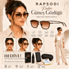 Rapsodi R569 Ultra Premium Kadın Güneş Gözlüğü- %100 UV400- Anti Refle Korumalı 52 Ekartman