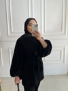 beli kuşaklı siyah ikili takım