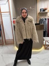 Marka model kısa kürk/vizon