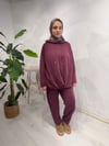 MODAL KUMAŞ SPOR KAPŞONLU TAKIM BORDO