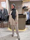 Modal kumaş spor şık takım taş