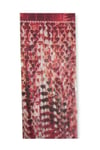 2 Adet Metalize Kalpli Kapı Perdesi Kapı Banner Fon Süsü Kırmızı ( 45 Cm * 200 Cm )