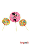 20 Adet Minnie Mouse Temalı Sosyete Şeker