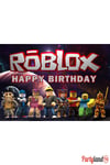 33*48 cm Roblox Doğum Günü Karton Poster