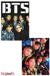 4 Adet Bts ( 25 * 35 ) Poster