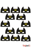Batman 12'li Karton Gözlük Seti