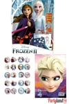Frozen Karlar Ülkesi Boyama Kitabı 3'lü (BOYAMA , STİCKER , ARKA KAPAK MASKE)