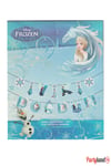 Frozen Karlar Ülkesi İyi ki Doğdun 3D Banner