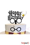 Harry Potter Temalı Karton Pasta Süsü + 20 Adet Lux Sunum Kürdanı