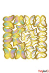 Kelebek Buket Pasta Cupcake Dekor Süs Butterfly