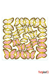 Kelebek Buket Pasta Cupcake Dekor Süs Butterfly