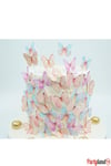 Kelebek Buket Pasta Cupcake Dekor Süs Butterfly