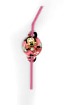 Minnie Mouse Temalı Pipet 10 Adet