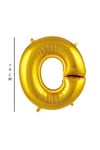 O - Harfi 76 Cm. Gold Folyo Balon