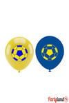 Sarı Lacivert FB Taraftar Temalı Baskılı Balon 10 Adet