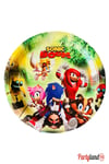 Sonic Boom 16 Adet Tabak 16 Adet Bardak