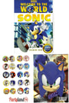 Sonic Boyama Kitabı 3'ü Bir Arada Boyama, Sticker, Arka Kapak Maske