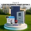 6.2kW Jel Akülü Solar Enerji Paketi Sistem 1 | Off-Grid Güç Paketi