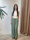 DAİLY KETEN SALAŞ PANTOLON MİNT