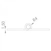  50 x 75 x 1.5mm Paslanmaz Yaprak Menteşe