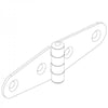  92 x 25 x 1.5mm Paslanmaz Yaprak Menteşe