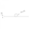 40 x 50 x 1.2mm Paslanmaz Yaprak Menteşe 