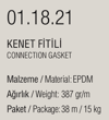 Asaş 01.18.21 KENET FİTİLİ EPDM FİTİL