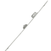 Endow 30 mm 1700-2200 Çift Açılım Kilitli Kapı İspanyoleti