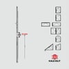 KALE 15 mm Göbek 1000-1400 mm Çift Açılım Ön İspanyoleti (Açıklamayı Mutlaka Okuyunuz)