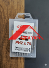 Ph2 x 75 mm Yıldız Bits Uc Matkap Ucu 