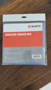 Würth 40x40 cm 170GR Sentetik Güderi Bez Mavi