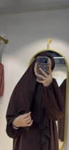 “VERA” NAMAZLIK FERACESİ ACI KAHVE--Ferace