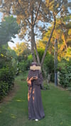 BEİZA MODEL HİBİSCUS ABAYA ŞAL TAKIM --Abaya
