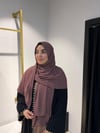 Gül kurusu şal--Şal