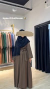 Hale Model Kahve – Ümran Özbek Collection--Elbise