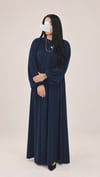 LACİVERT HİRA MODEL--Ferace