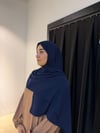 Lacivert şal--Şal