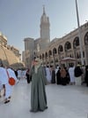 YEŞİL KETEN İKİLİ TAKIM ABAYA--Abaya
